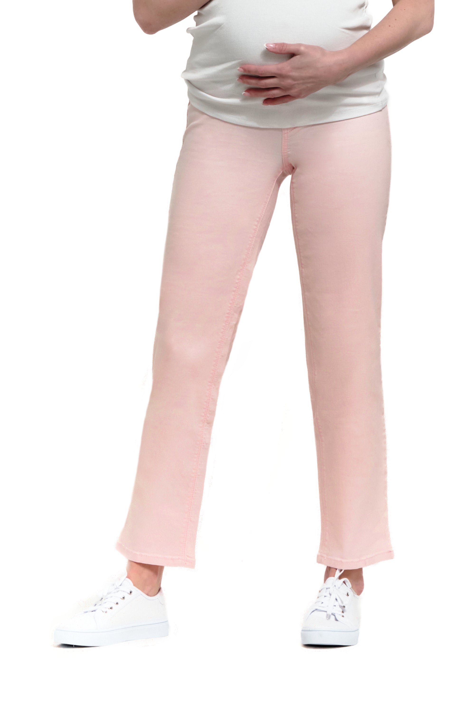 Better Than Butter Coloured Straight Leg - Yo Mama Maternity