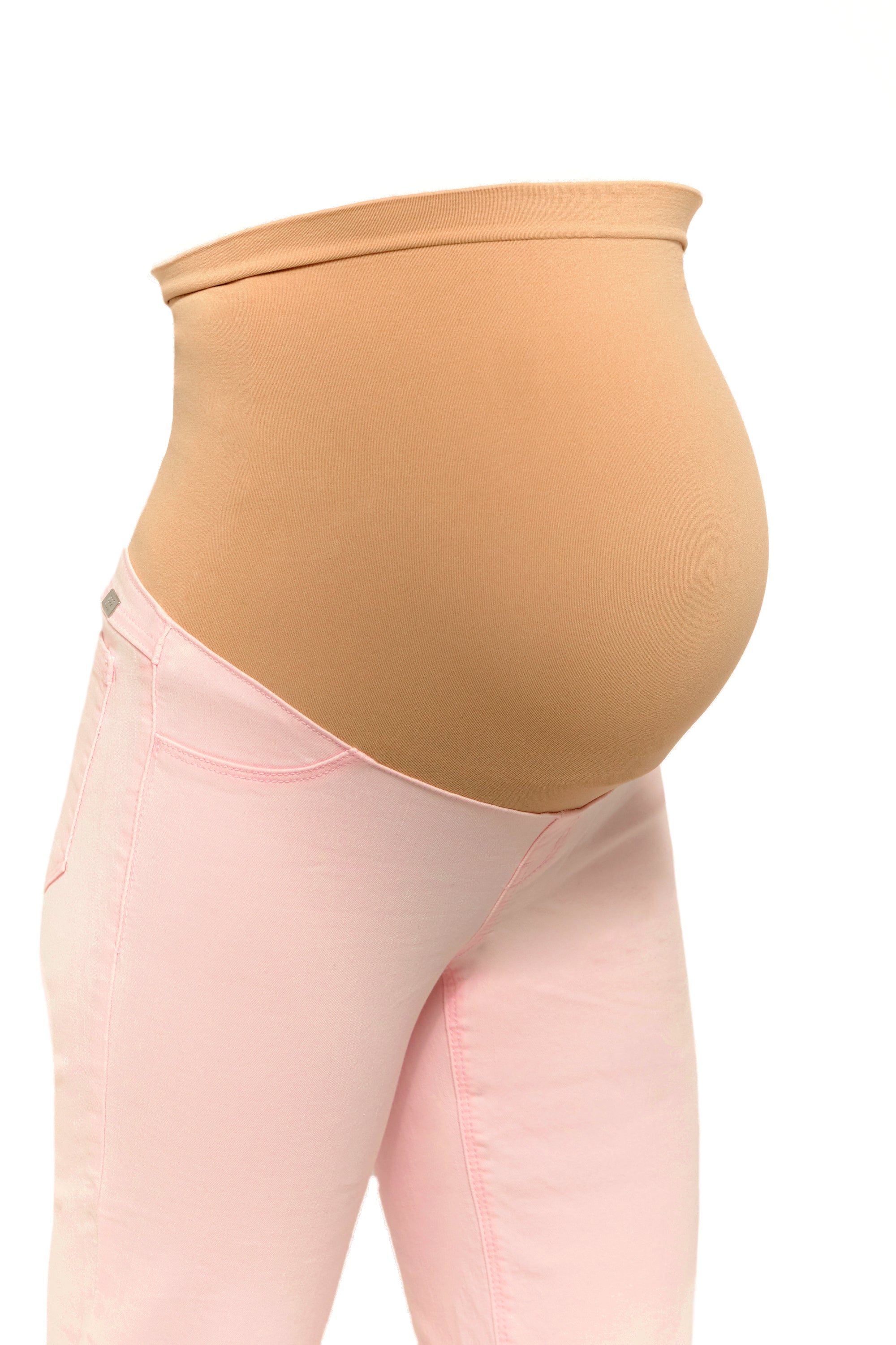 Better Than Butter Coloured Straight Leg - Yo Mama Maternity