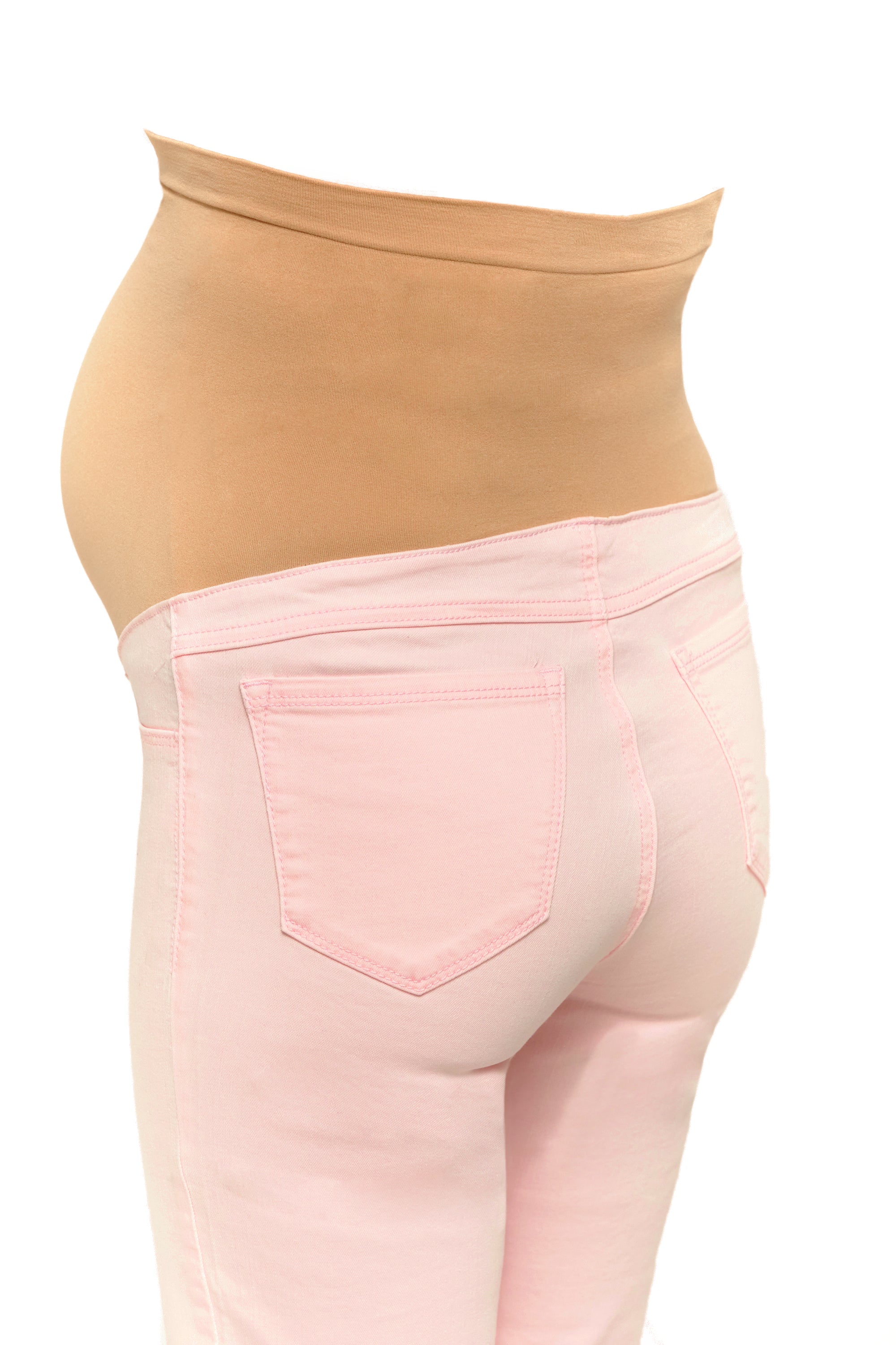Better Than Butter Coloured Straight Leg - Yo Mama Maternity