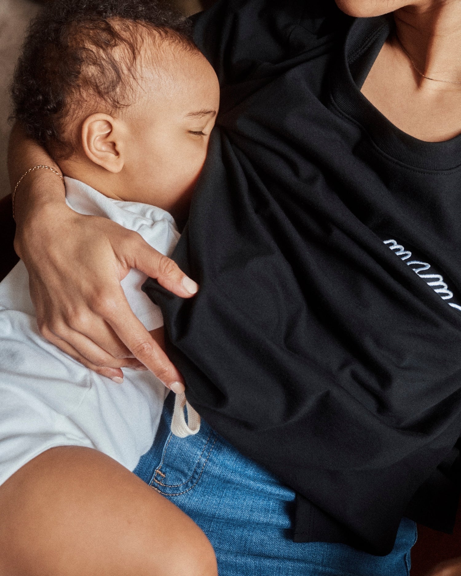 Embroidered Classic Cotton Nursing Tee