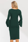 Asha Bell Sleeve Dress