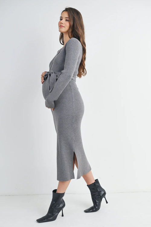 Laurel Knit Henley Dress