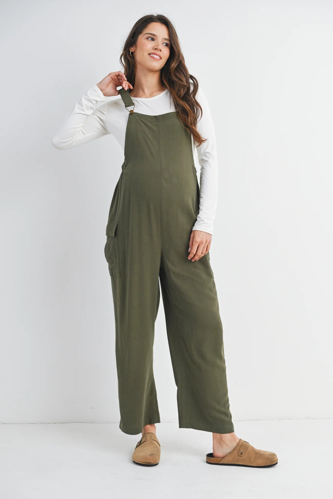 Jilly Relaxed Overalls - Yo Mama Maternity