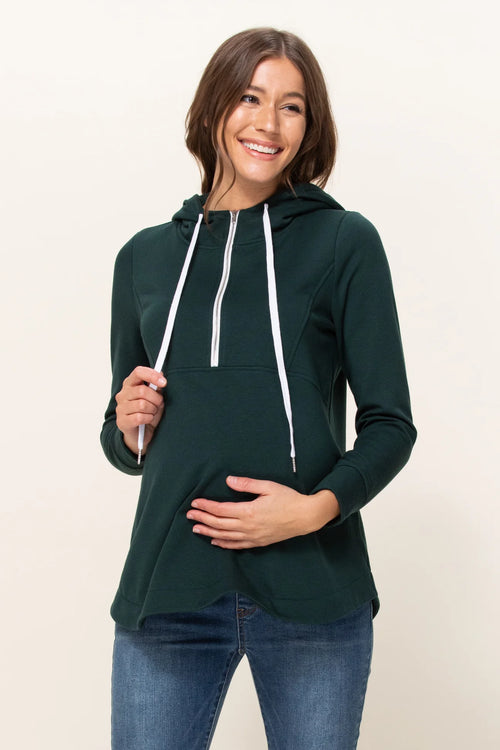 Half Zip Hoodie