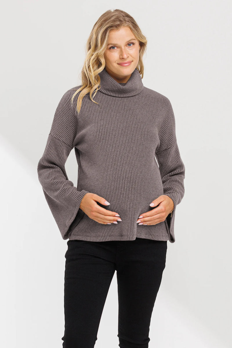 Bell sleeve turtleneck online