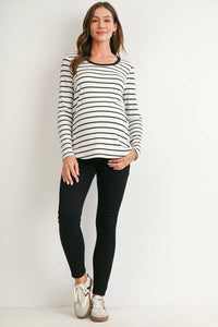 Carmen Stripe Nursing Tee