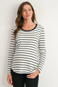 Carmen Stripe Nursing Tee