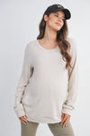 Amelia Banded Sweatshirt