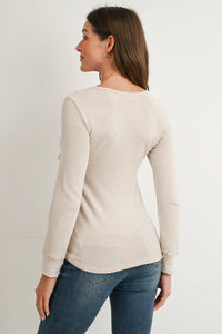 Anita Cozy LS Nursing Friendly Tee