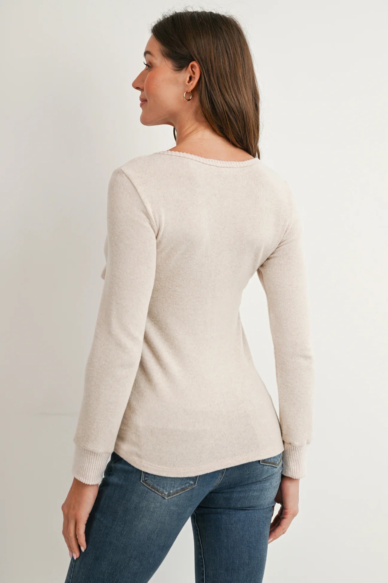 Anita Cozy LS Nursing Friendly Tee