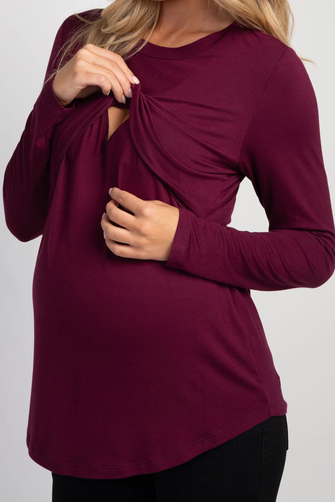 Trina Crewneck Nursing Tee