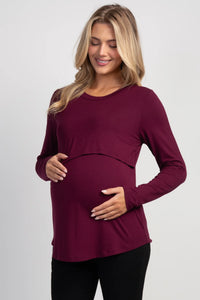 Trina Crewneck Nursing Tee