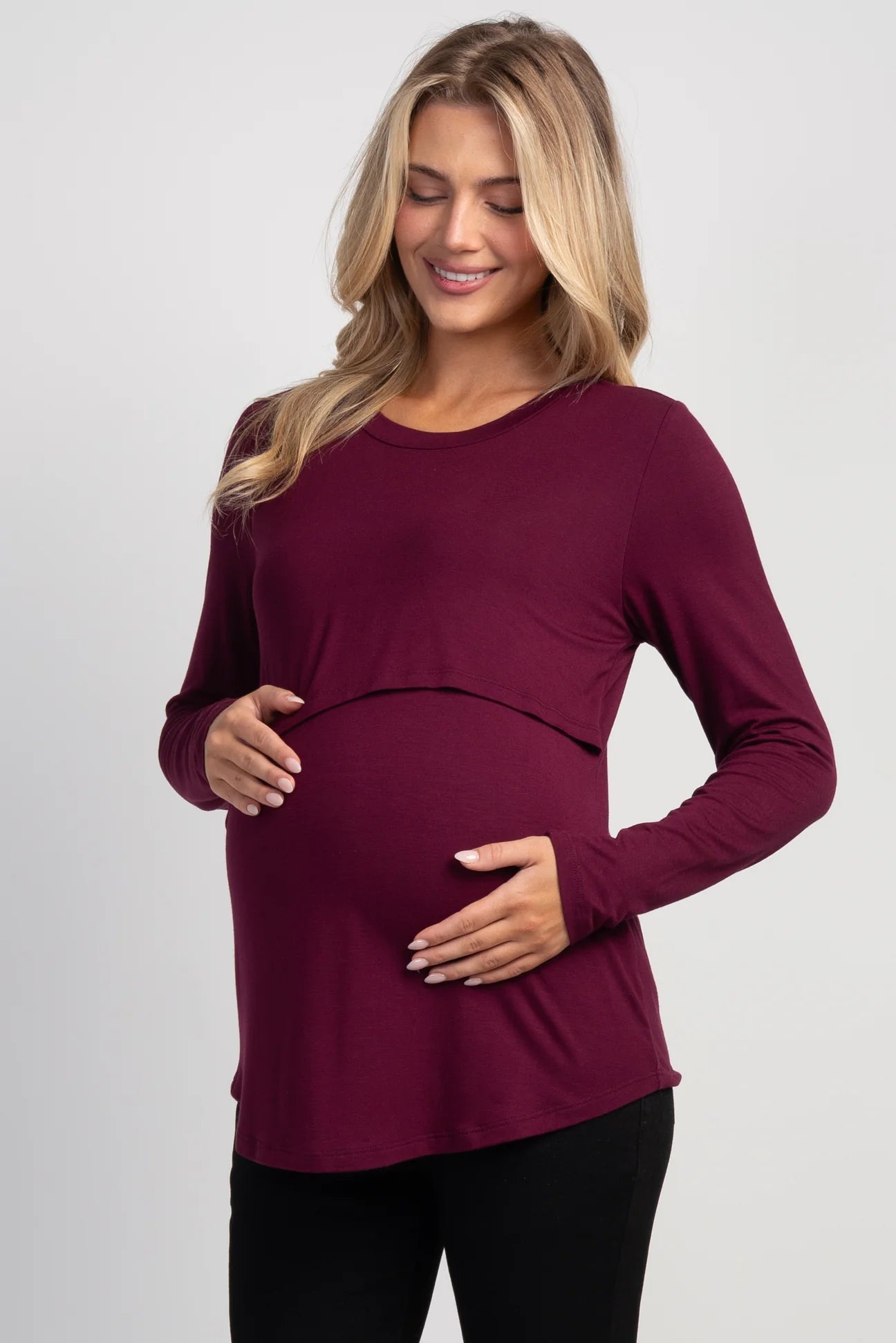 Trina Crewneck Nursing Tee