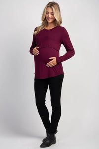 Trina Crewneck Nursing Tee
