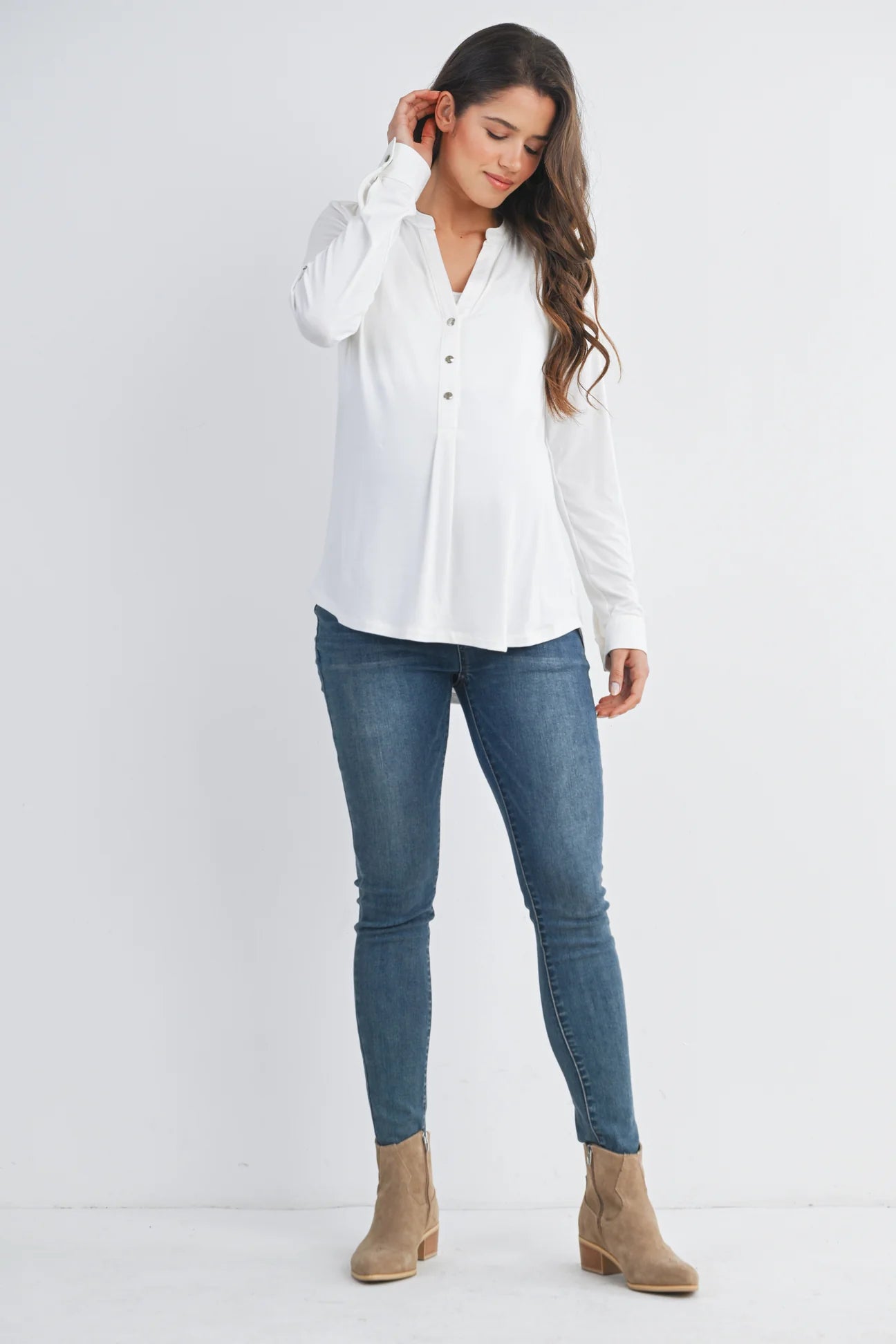 Morgan Henley Top - Yo Mama Maternity