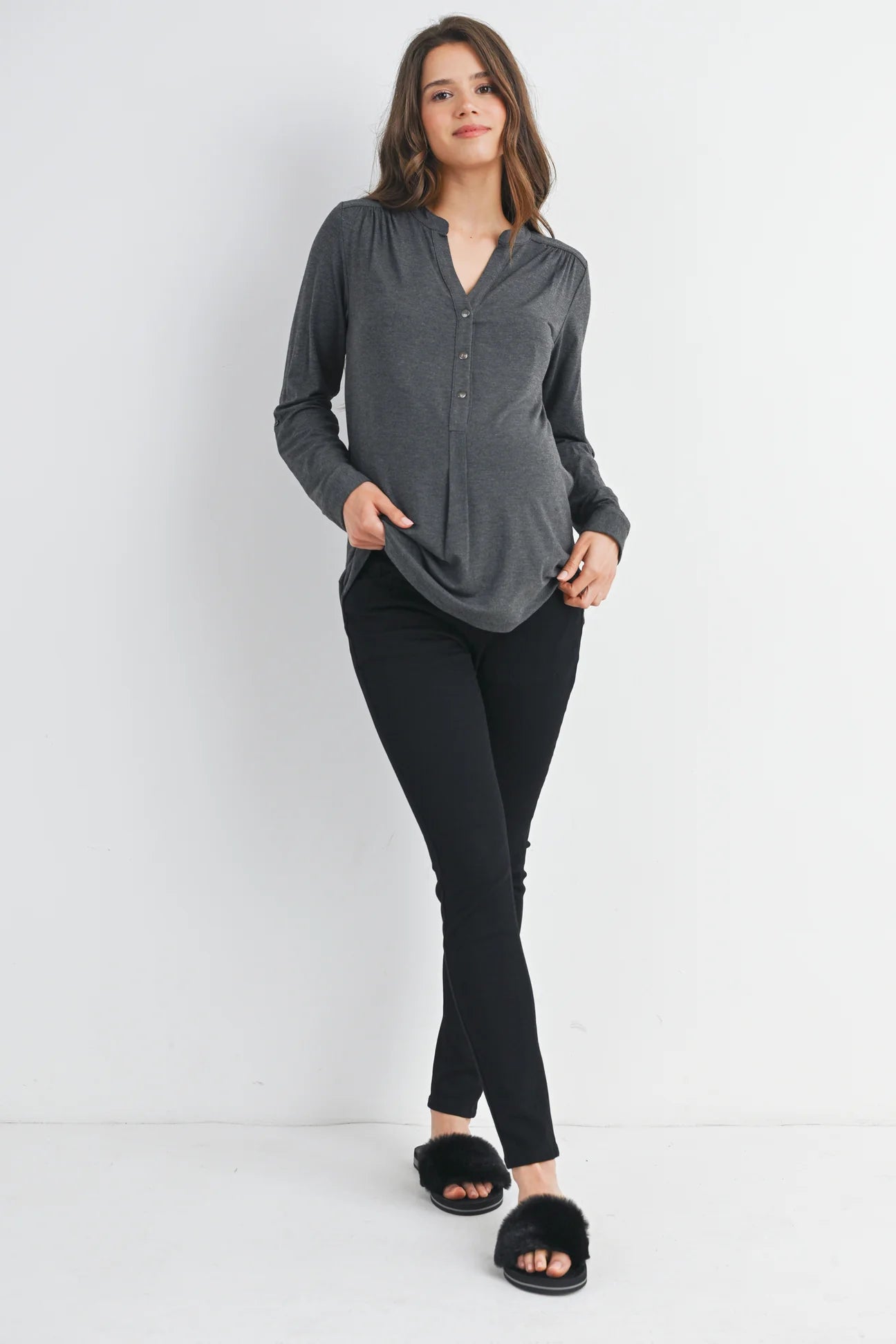 Morgan Henley Top - Yo Mama Maternity