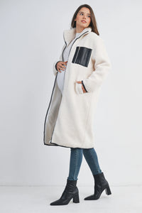 Louise Long Oversized Teddy Coat