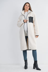 Louise Long Oversized Teddy Coat