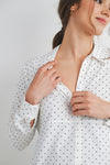 Missy Dot Button Down