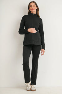 Torie Sporty Full Zip Jacket - Yo Mama Maternity