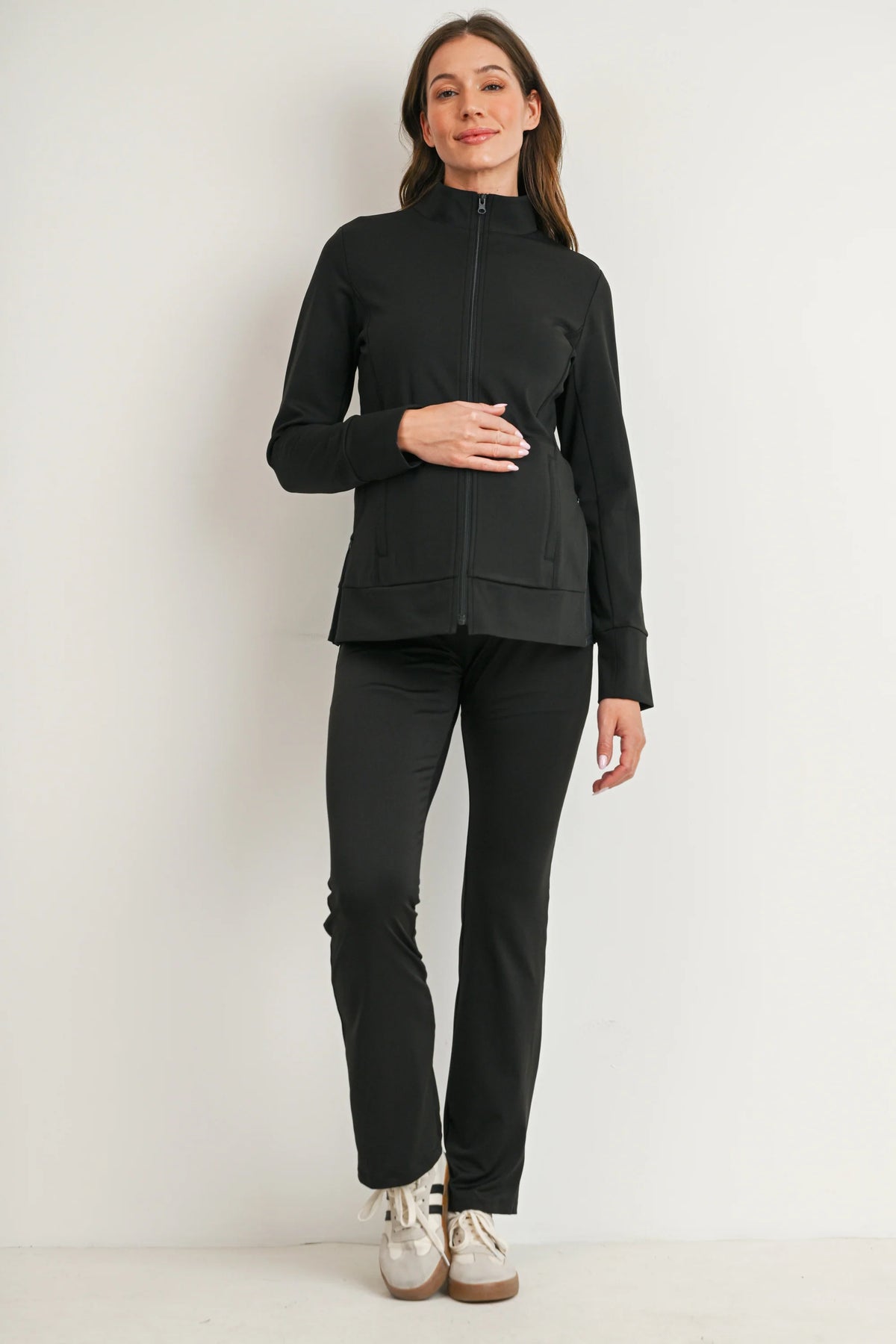 Torie Sporty Full Zip Jacket - Yo Mama Maternity