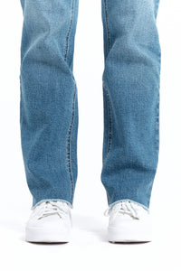 Relaxed Straight Leg Jean w/ Bellyband - Yo Mama Maternity