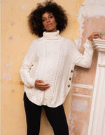 Cotton Cable Knit Sweater