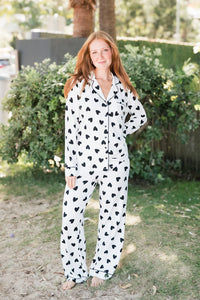 Full Of Hearts PJ Set - Yo Mama Maternity