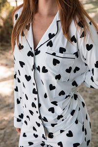 Full Of Hearts PJ Set - Yo Mama Maternity