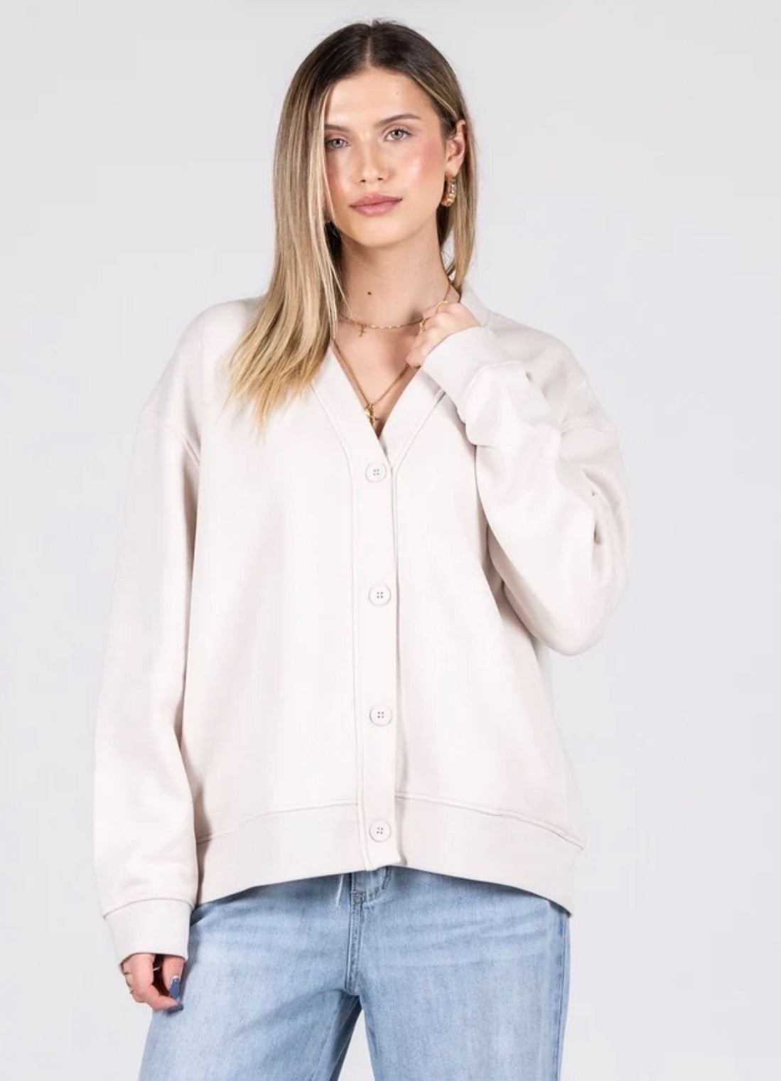 Relaxed Fit Cardigan