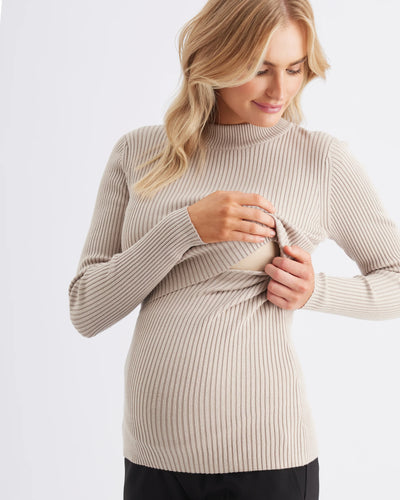 Lift Up Nursing Knit - Yo Mama Maternity