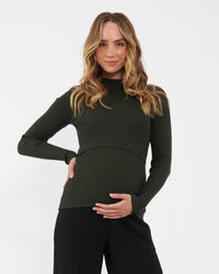Lift Up Nursing Knit - Yo Mama Maternity