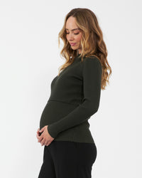 Lift Up Nursing Knit - Yo Mama Maternity