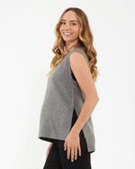 Josie Side Split Knit Vest