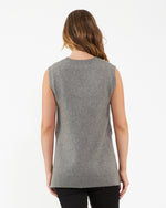 Josie Side Split Knit Vest