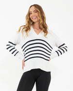 Hanna Stripe Sweater