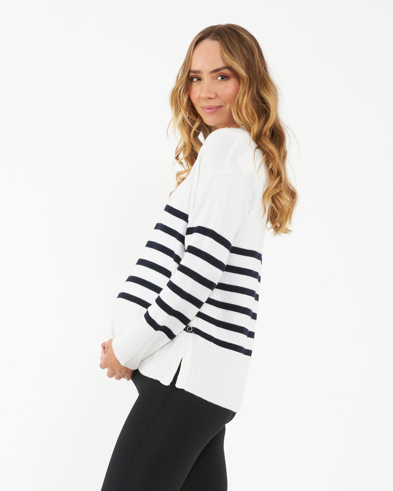 Hanna Stripe Sweater