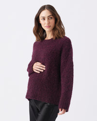 Theo Cozy Knit Sweater - Yo Mama Maternity