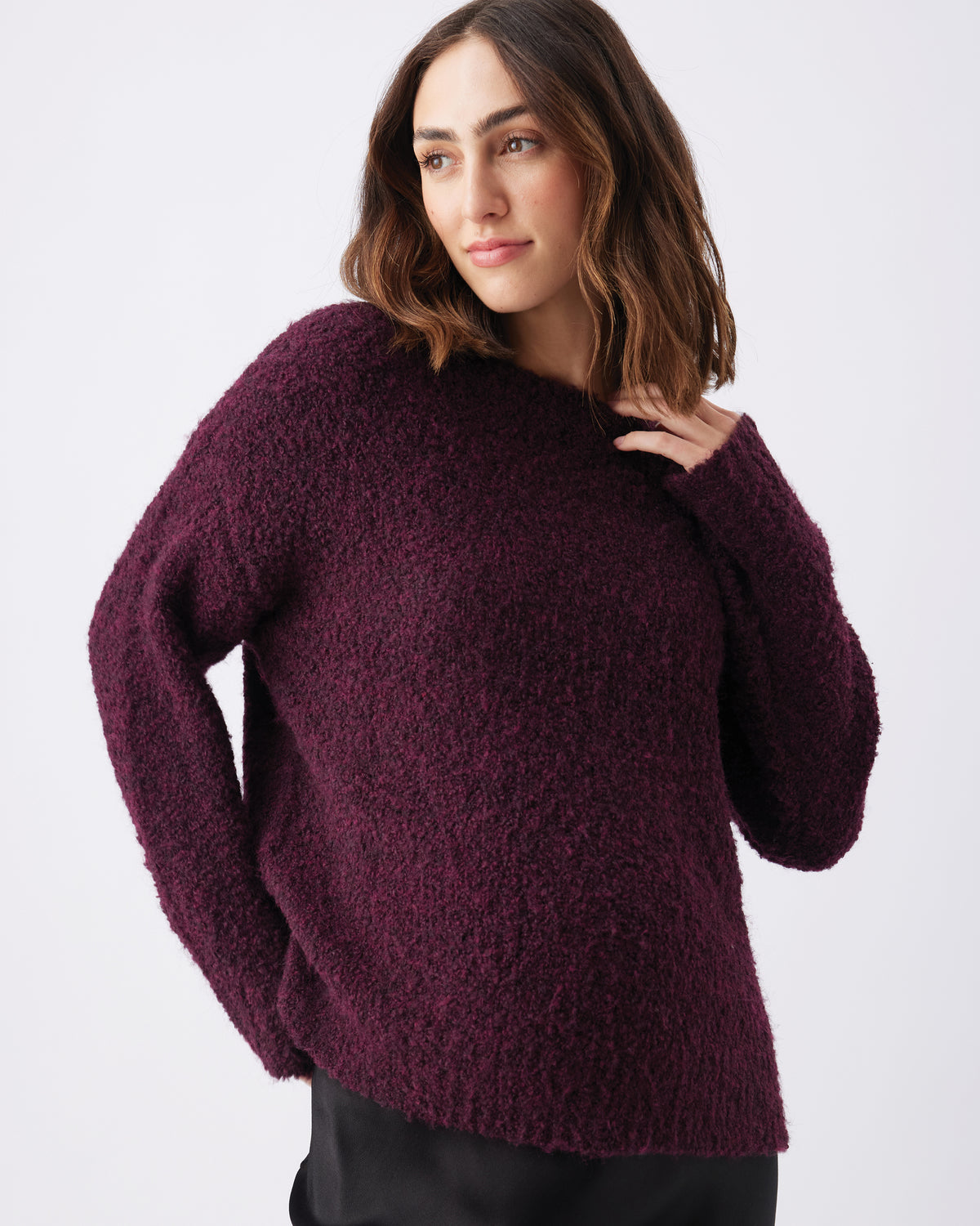 Theo Cozy Knit Sweater - Yo Mama Maternity