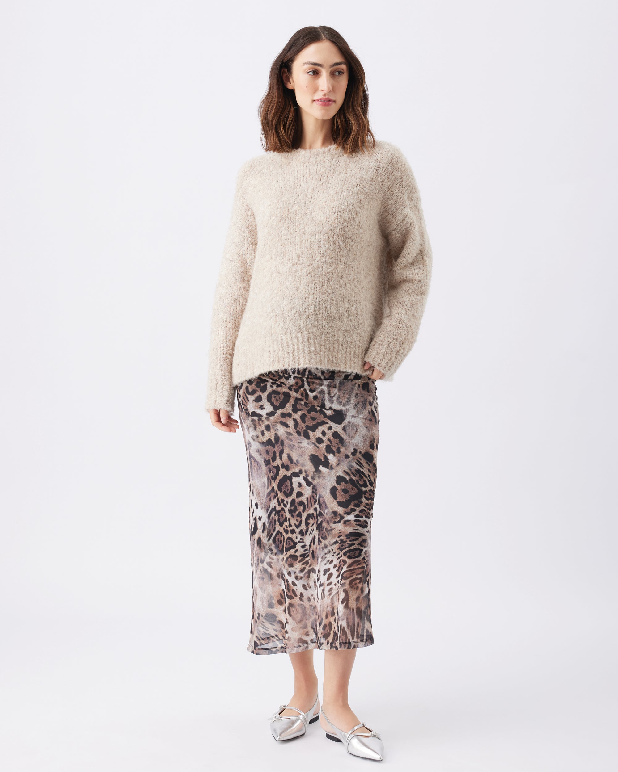 Theo Cozy Knit Sweater - Yo Mama Maternity