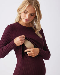 Eden Knit Nursing Friendly Dress