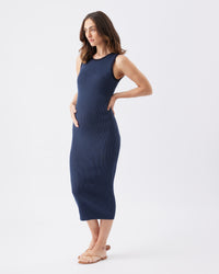 Noa Rib Knit Dress - Yo Mama Maternity
