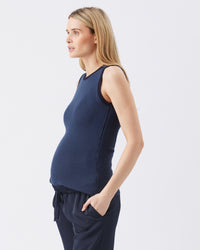 Zoe Rib Knit Tank - Yo Mama Maternity