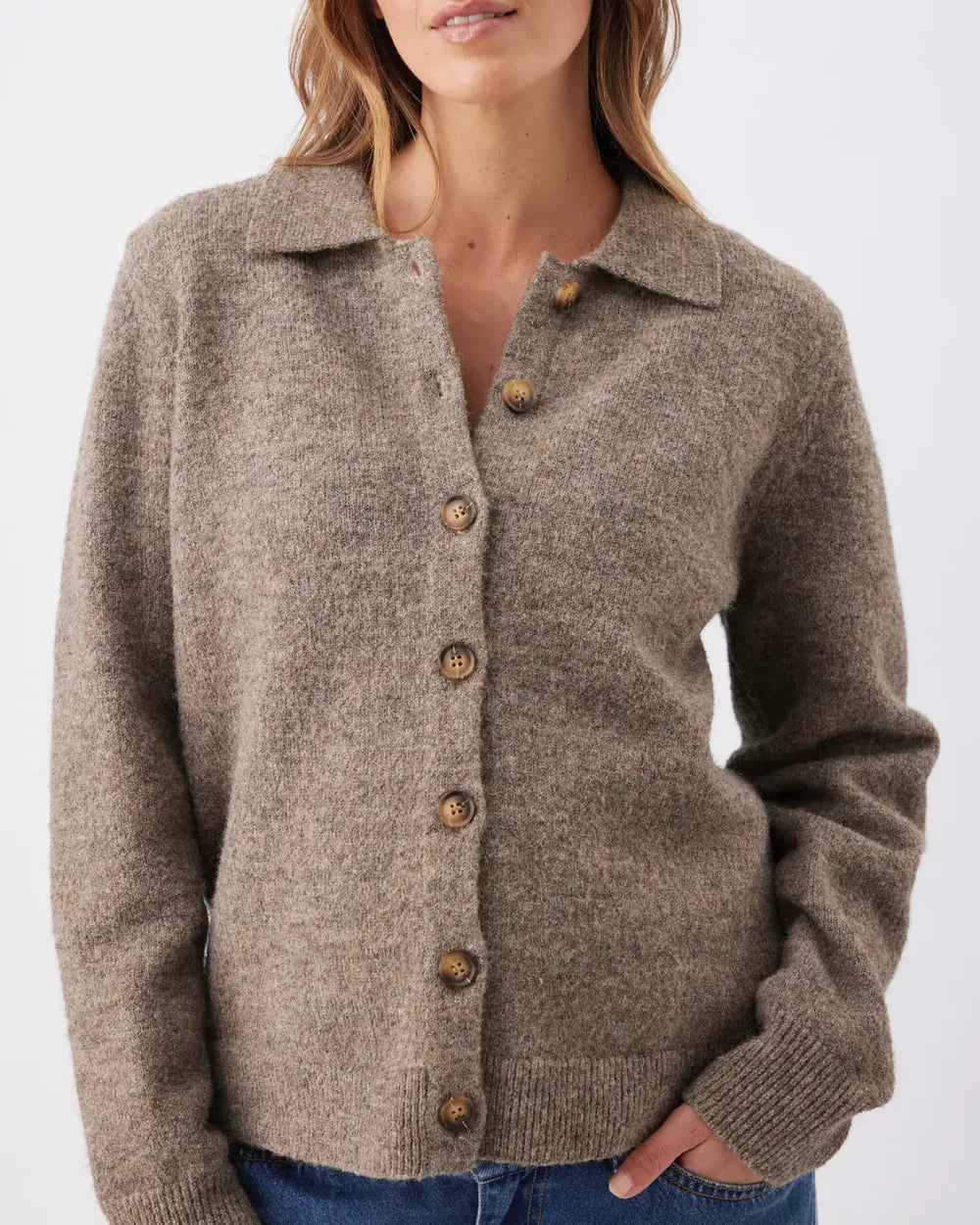 Brodie Collared Cardigan