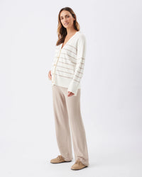 Ellis Striped Cardigan - Yo Mama Maternity