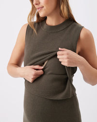 Layered Knit Dress
