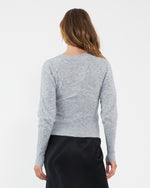 Willa Cross Over Crop Sweater