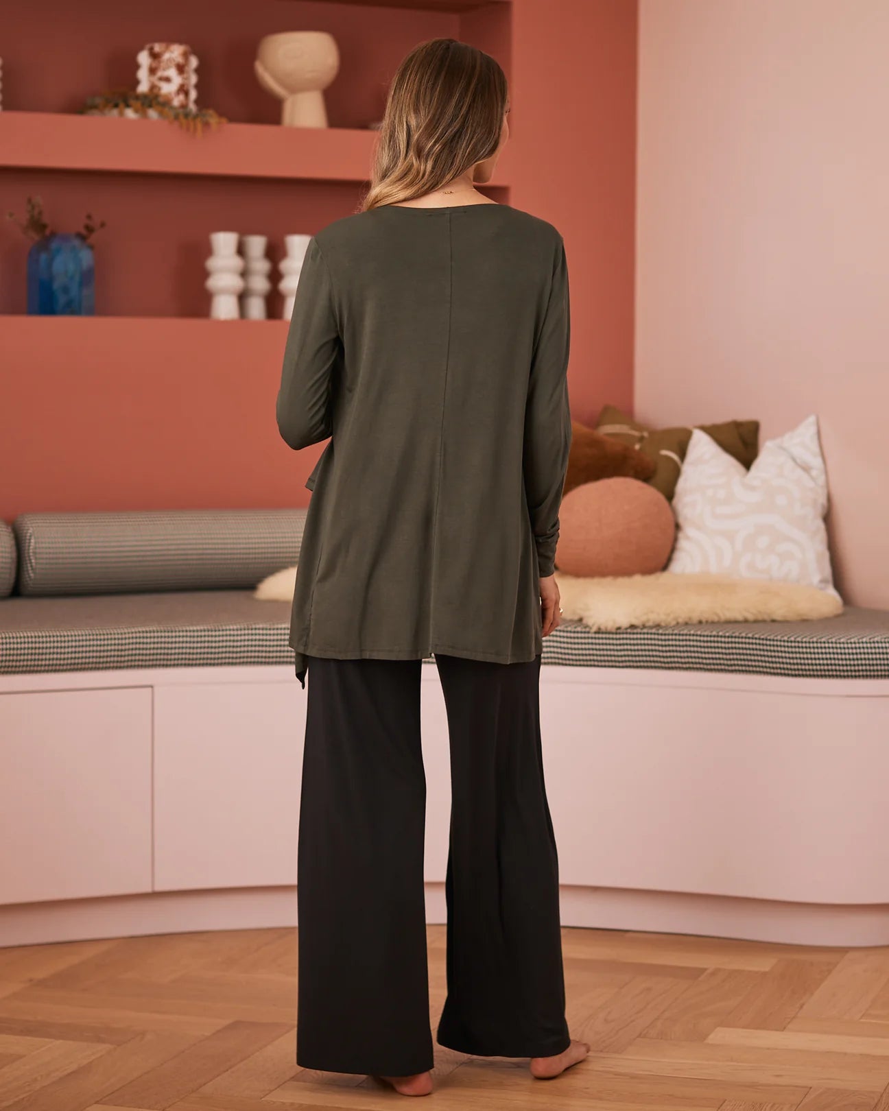 Waterfall Bamboo Cardigan - Yo Mama Maternity