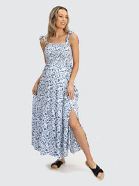 Lilliana Printed Maxi Dress - Yo Mama Maternity
