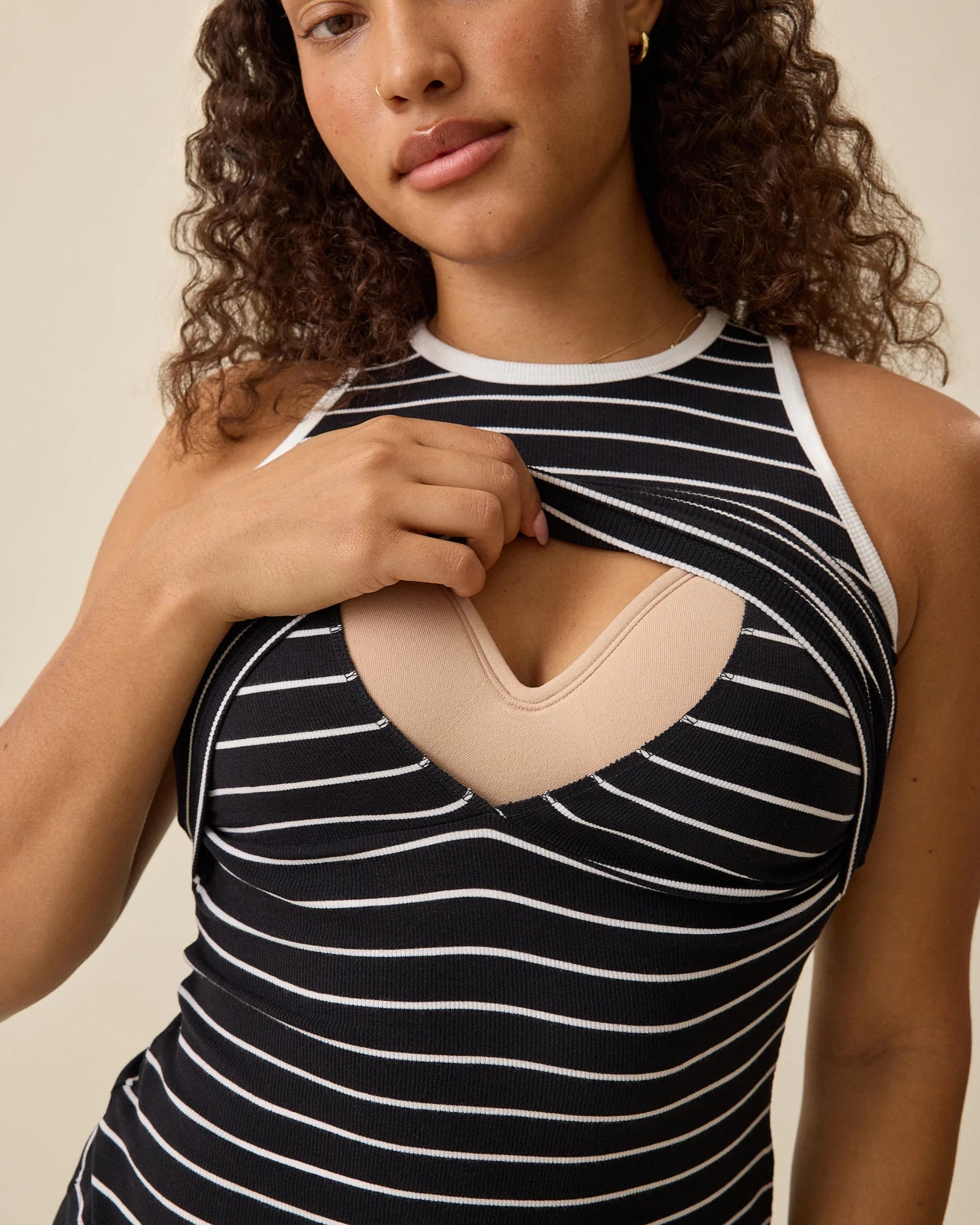 Ribbed Bamboo Racerback Tank - Yo Mama Maternity